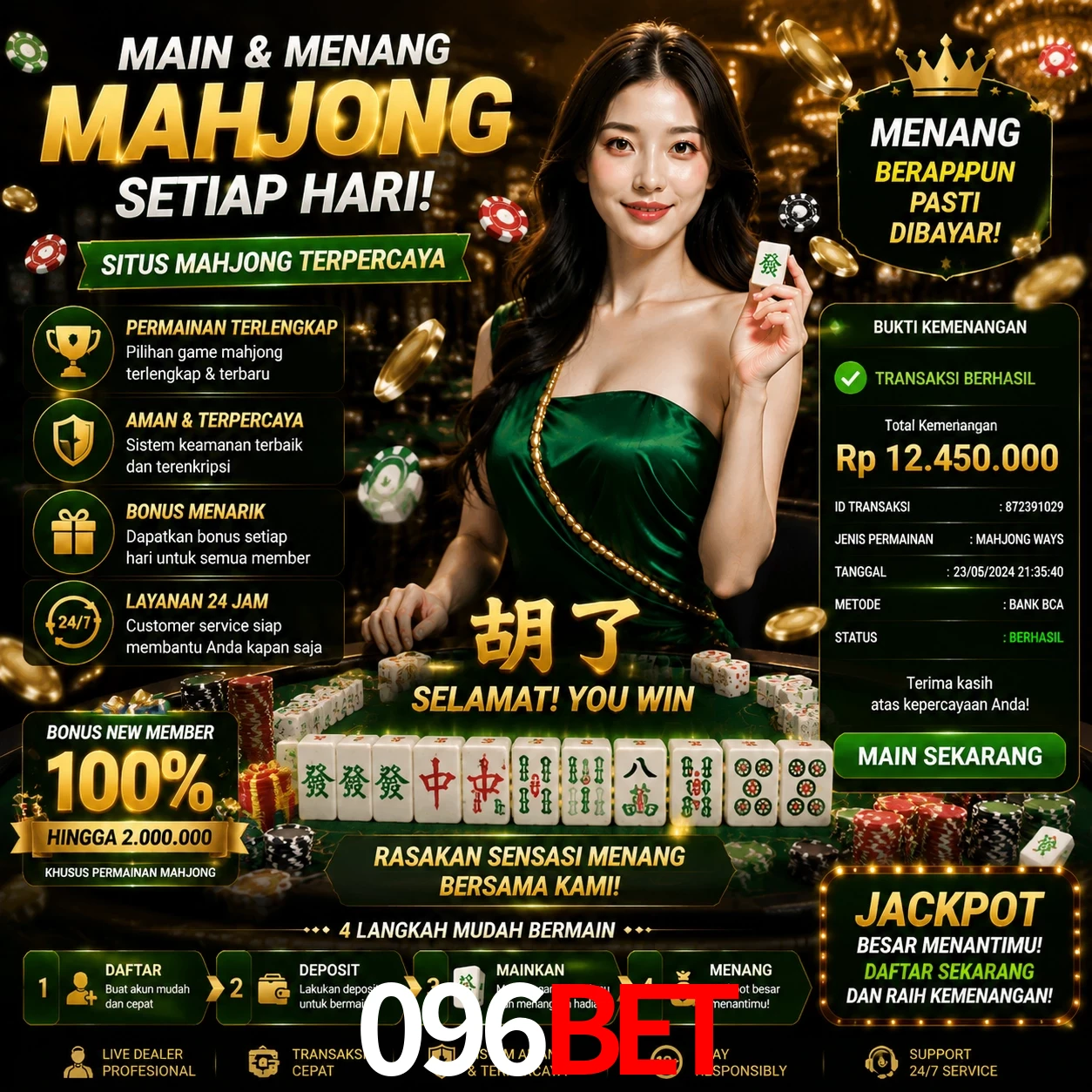 Ganhar e sacar na 096bet